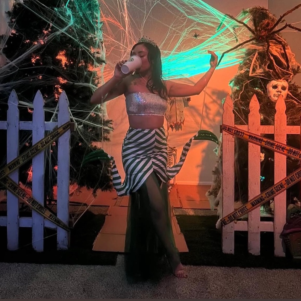 Coffee mermaid costume